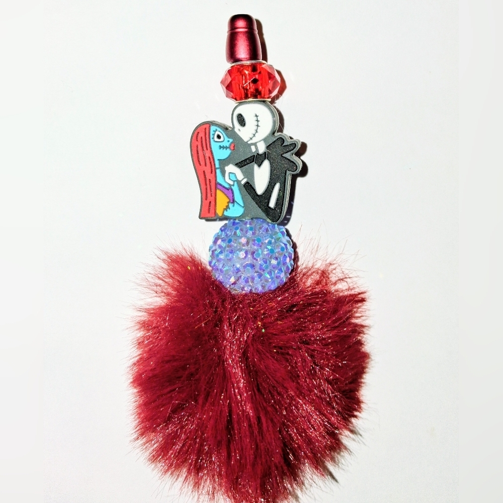 ❤️ JACK AND SALLY - FLUFFY CHARM PEN